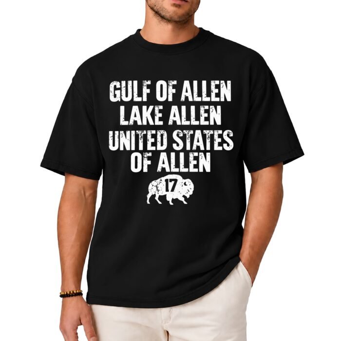 Gulf of Allen Lake Allen United States of Allen Buffalo Bills Shirt