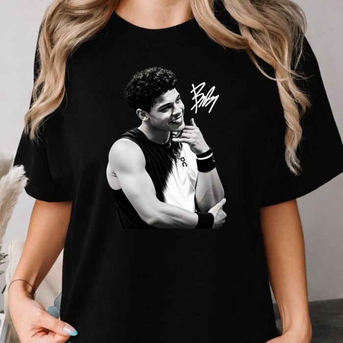 Ben Shelton Tennis Shirt Ben Shelton Tennis Shirt