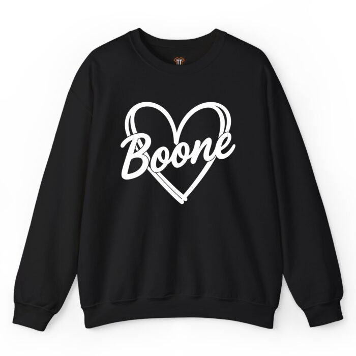 Boone NC Heart Sweatshirt Boone NC Heart Sweatshirt