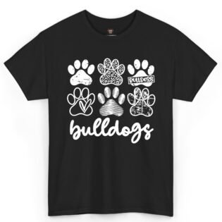 Bulldog Paw Print Shirt