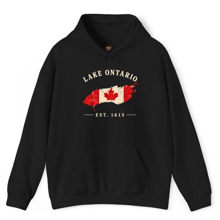 Lake Ontario Est 1615 Hoodie