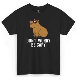 Don't Worry Be Capy Capybara Shirt