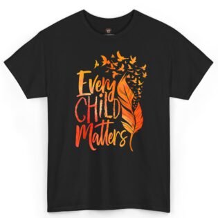 Every Child Matters Feather and Birds Shirt