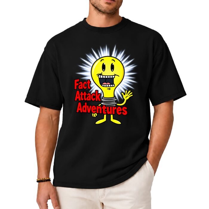 Fact Attack Adventures Light Bulb Shirt Fact Attack Adventures Light Bulb Shirt