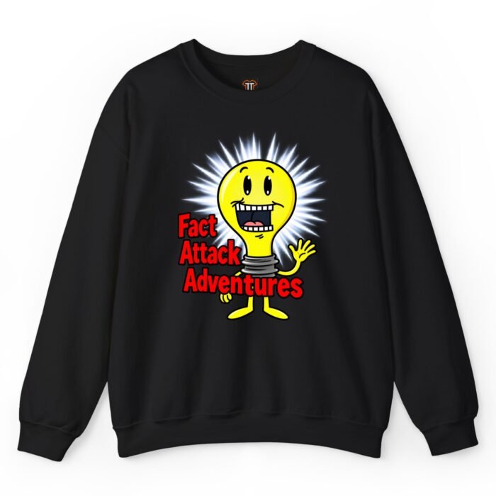 Fact Attack Adventures Light Bulb Sweatshirt Fact Attack Adventures Light Bulb Sweatshirt