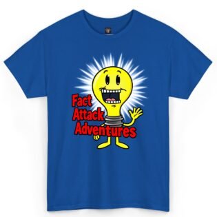 Fact Attack Adventures Light Bulb Shirt