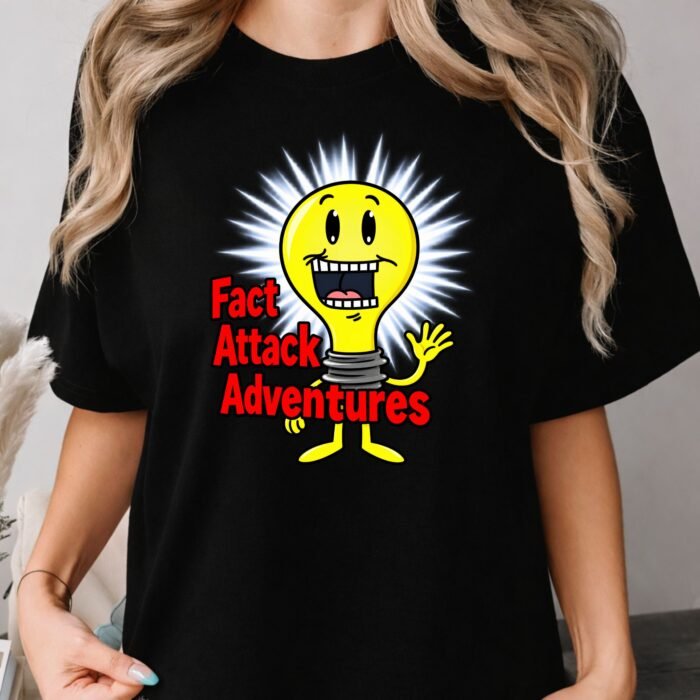 Fact Attack Adventures Light Bulb Shirt Fact Attack Adventures Light Bulb Shirt