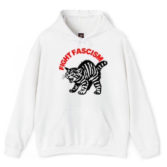 Fight Fascism Grumpy Cat Hoodie Fight Fascism Grumpy Cat Hoodie