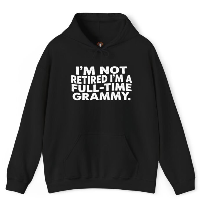 I'm Not Retired I'm a Full-Time Grammy Hoodie I'm Not Retired I'm a Full-Time Grammy Hoodie