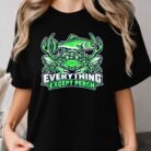 Everything Except Perch Funny Fishing Shirt