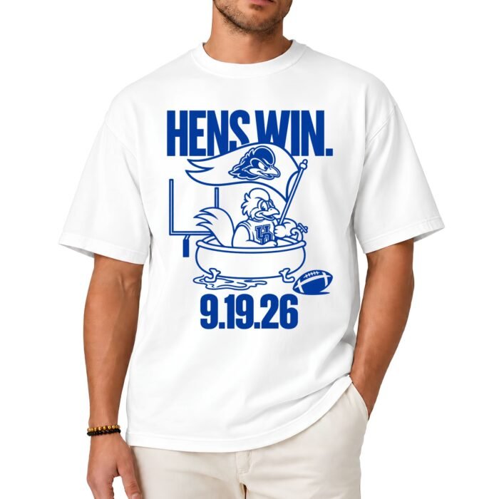 Delaware Hens Win September 19 2026 Game Day Football Shirt Delaware Hens Win September 19 2026 Game Day Football Shirt