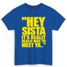 Hey Sista It's Really Really Nice to Meet Ya Shirt