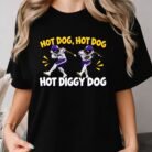 Hot Dog Hot Dog Hot Diggity Dog Minnesota Vikings Shirt