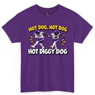 Hot Dog Hot Dog Hot Diggity Dog Minnesota Vikings Shirt