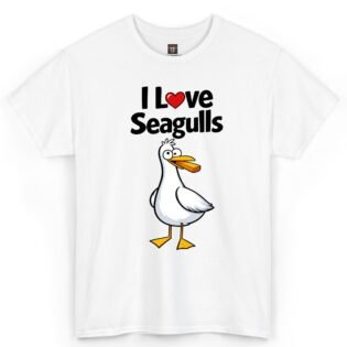 I Love Seagulls Shirt