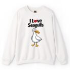 I Love Seagulls Sweatshirt