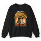 Call Me Antisocial But Please Don't Call Me Cat Sweatshirt