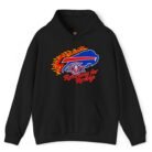 Josh Allen Wearing Buffalo Bills Super Bowl XXVI Returning for Revenge Hoodie