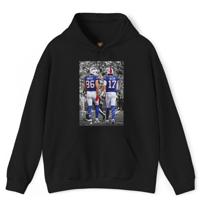 Josh Allen Dalton Kincaid Hoodie Josh Allen Dalton Kincaid Hoodie - Buffalo Football