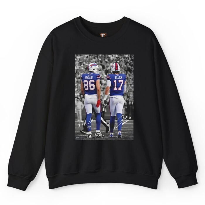 Josh Allen Dalton Kincaid Sweatshirt Josh Allen Dalton Kincaid Sweatshirt - Buffalo Football