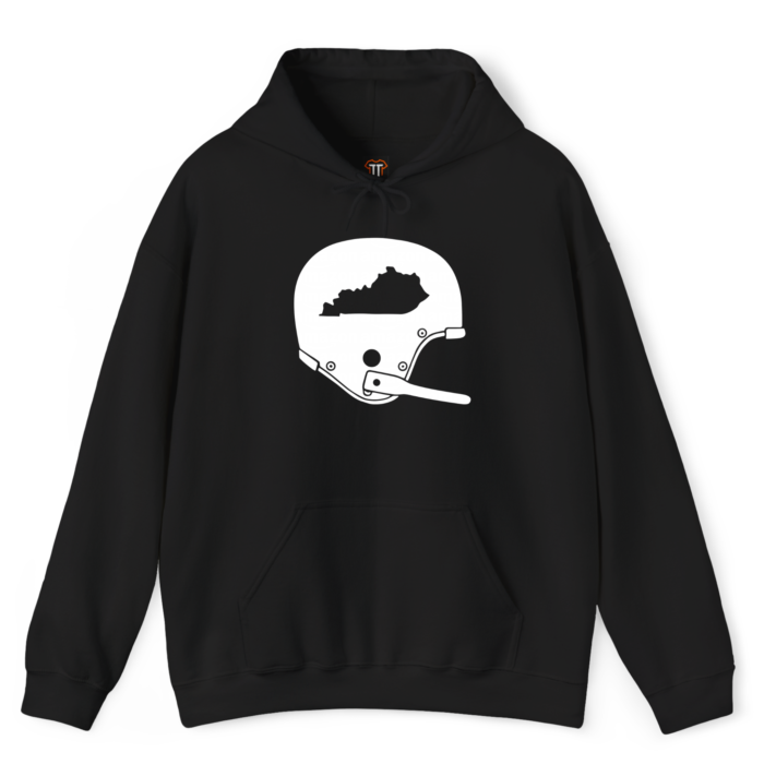 Kentucky Silhouette Football Helmet Hoodie