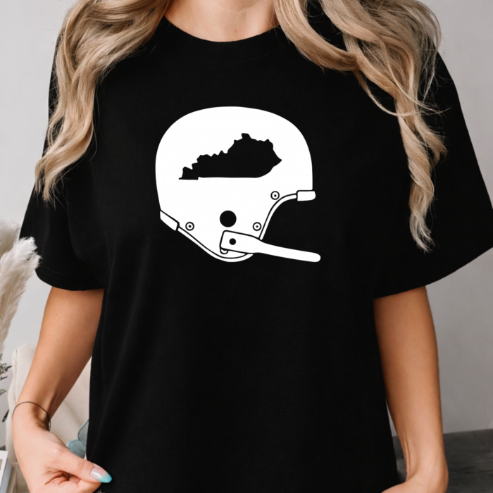 Kentucky Silhouette Football Helmet Shirt