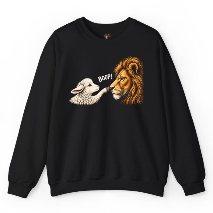 Lion and Lamb Boop Sweatshirt Lion and Lamb Boop Sweatshirt