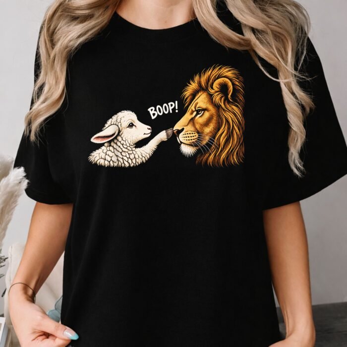 Lion and Lamb Boop Shirt Lion and Lamb Boop Shirt