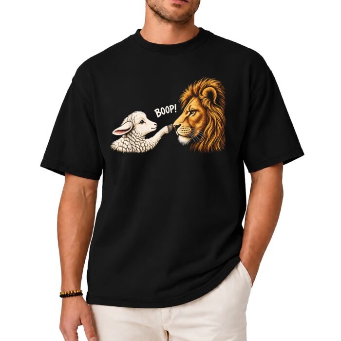 Lion and Lamb Boop Shirt Lion and Lamb Boop Shirt