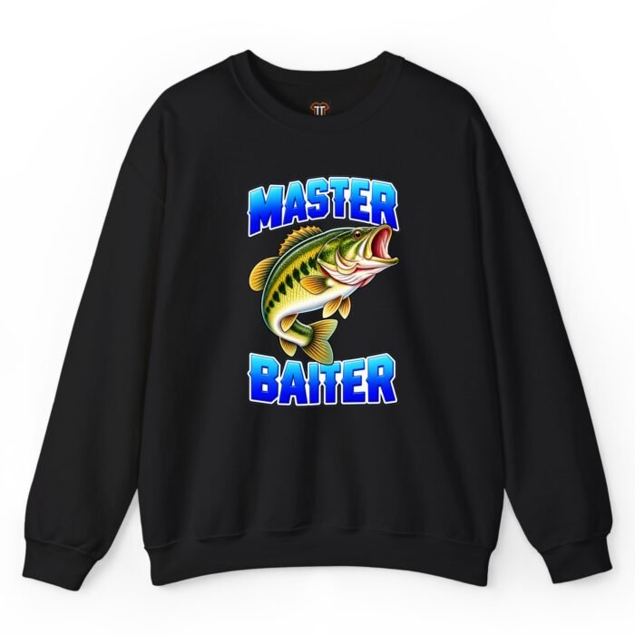 Master Baiter Bass Fishing Angler Sweatshirt