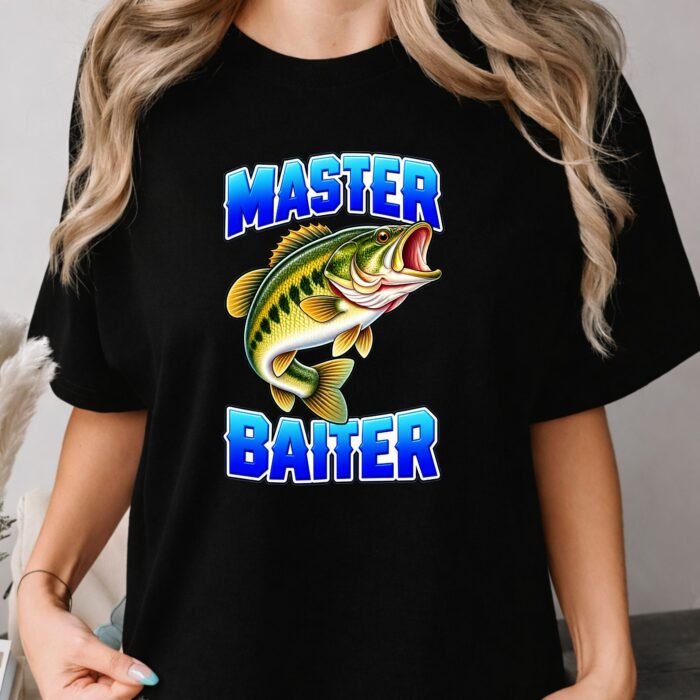Master Baiter Bass Fishing Angler Shirt