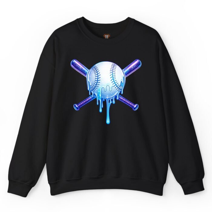 Melting Baseball Sweatshirt
