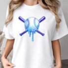 Melting Baseball Shirt