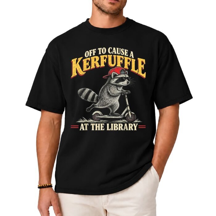 Off to Cause a Kerfuffle at the Library Shirt Off to Cause a Kerfuffle at the Library Shirt