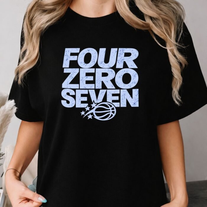 Orlando Magic 407 City Four Zero Seven Shirt Orlando Magic 407 City Four Zero Seven Shirt