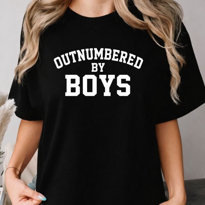 Outnumbered by Boys Shirt