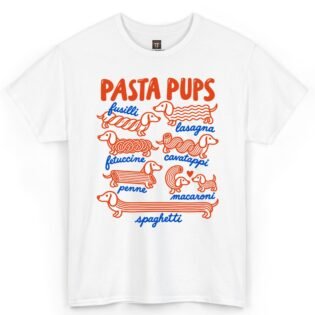 Pasta Pups Dachshund Spaghetti Shirt