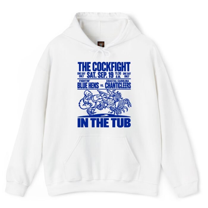 Delaware Football The Cockfight In The Tub 2026 Hoodie
