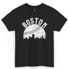 Vintage Boston Baseball Skyline Shirt