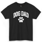 Dog Dad Shirt with Paw Print