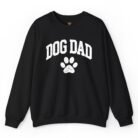Dog Dad Sweatshirt with Paw Print