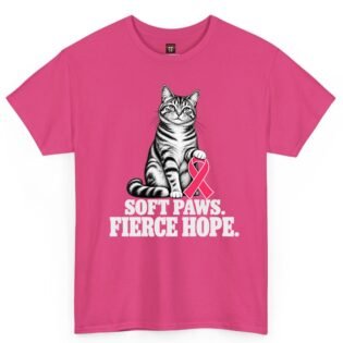 Breast Cancer Awareness Cat Shirt