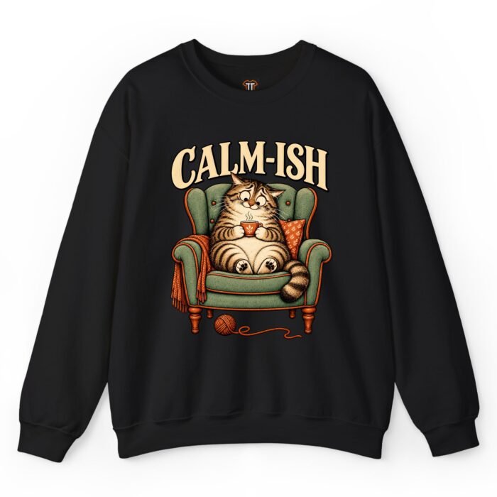 Calm-ish Cat Lover Sweatshirt