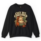 Cozy But Concerned Cat Lover Sweatshirt