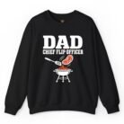 Dad Chief Flip Officer Barbecue Grill Sweatshirt