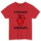 Fabian's Warriors Anatomical Heart Shirt