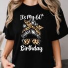 It's My 60th Birthday Leopard Print Shirt
