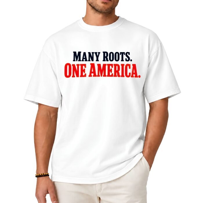 Many Roots One America Shirt Many Roots One America Shirt