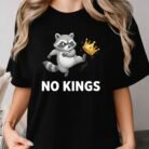 No Kings In America Raccoon Shirt