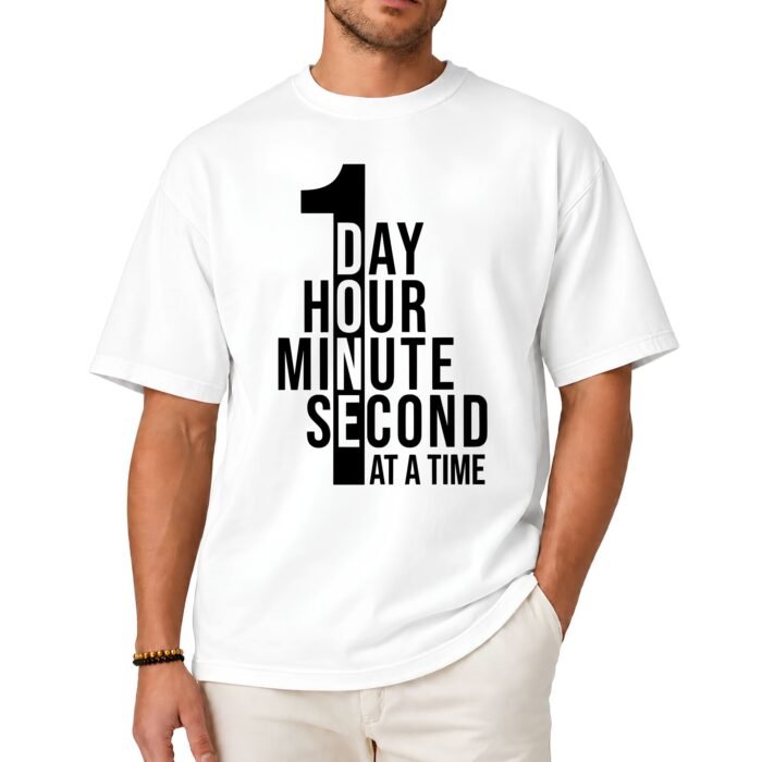 One Day at a Time Recovery Shirt